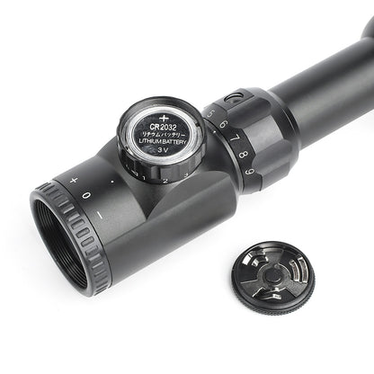 Aim-O 3-9x50 AOE-SF Red/Green Reticle - BLK