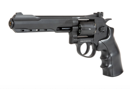 Well G296C Full Metal 6mm CO2 Swing Out Revolver - BLK