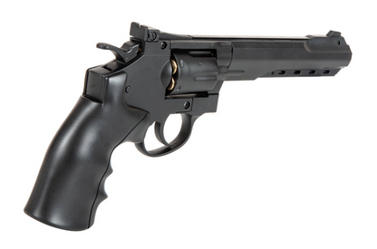 Well G296C Full Metal 6mm CO2 Swing Out Revolver - BLK