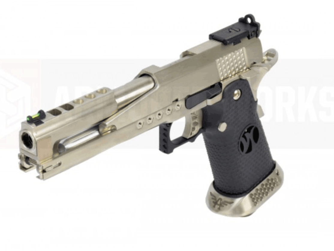 AW Standard IPSC Hi-Capa - Silver - GBB