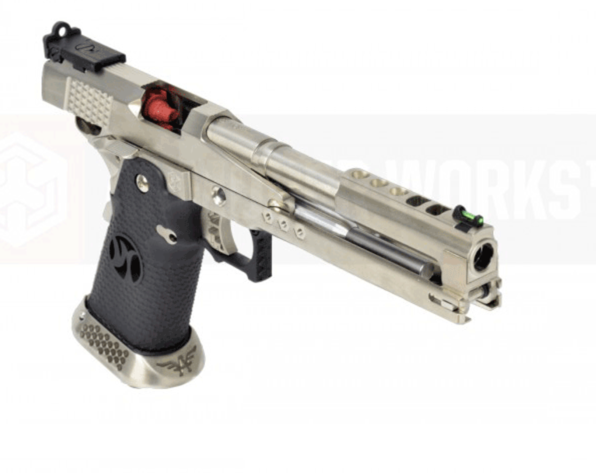 AW Standard IPSC Hi-Capa - Silver - GBB
