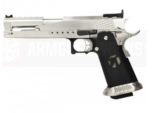 AW Standard IPSC Hi-Capa - Silver - GBB