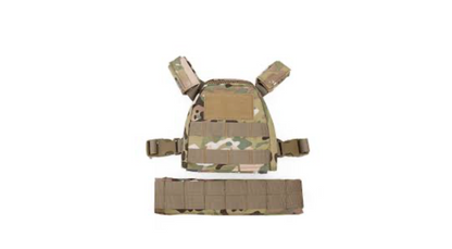 WoSport Kids Tactical Plate Carrier Vest with Battle Belt