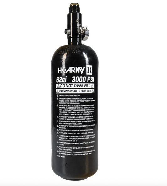 HK Army 62ci / 3000psi  Aluminum Tank w/Regulator - BLK