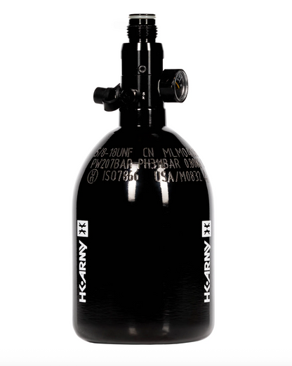 HK Army 26ci / 3000psi Aluminum Tank w/Regulator - "Stubby" - BLK