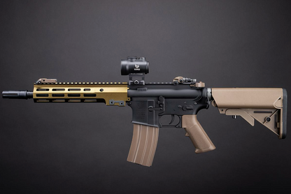 Cybergun x Colt MK16 9.5" w/ E-Shooter Mosfet - AEG - TAN