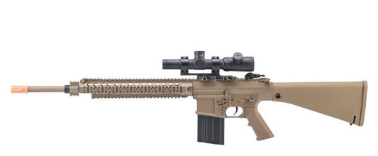 E&C MK110 K2 Precision & Designated Marksman (DMR) AEG - Dark Earth