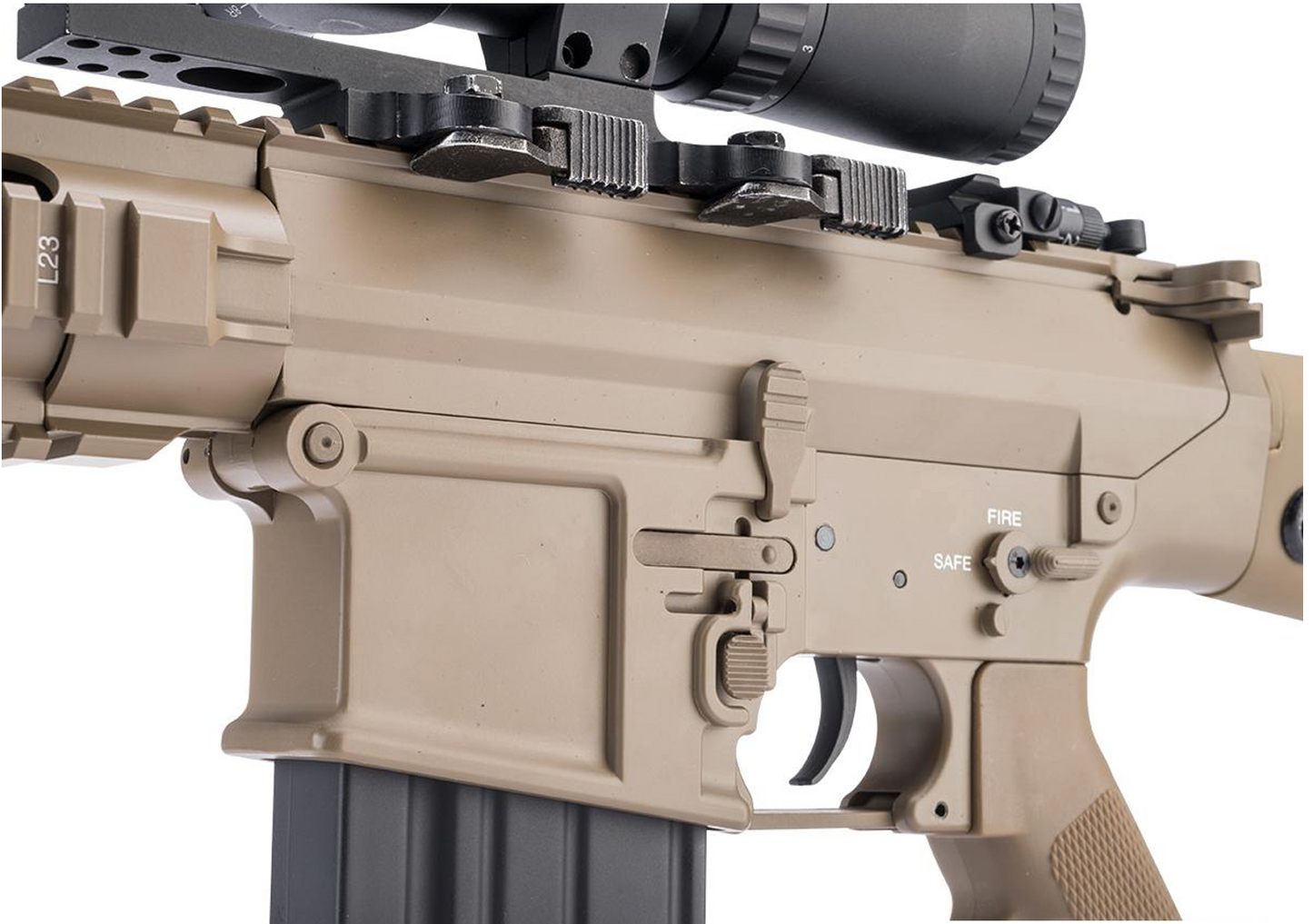 E&C MK110 K2 Precision & Designated Marksman (DMR) AEG - Dark Earth