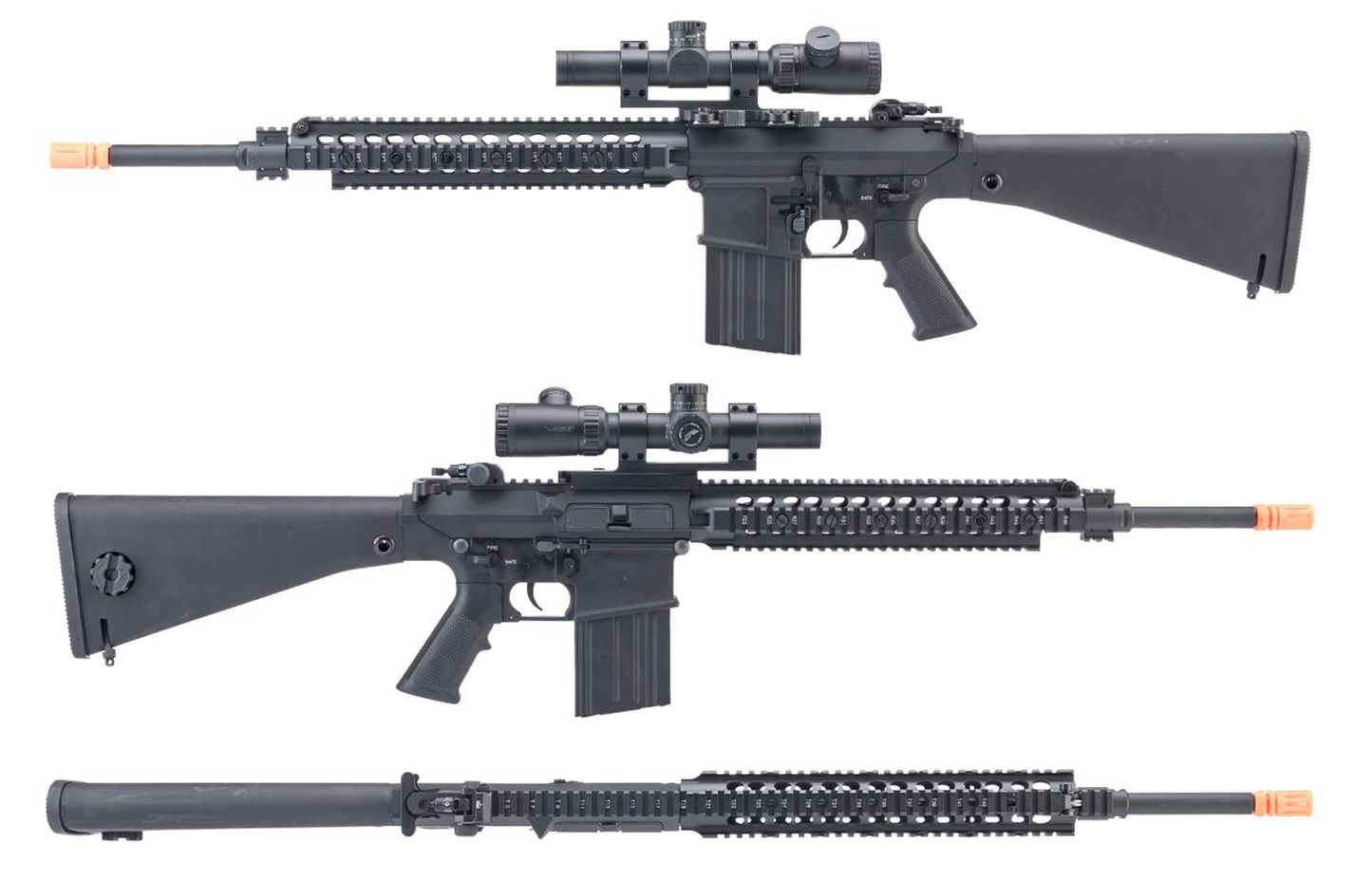 E&C MK110 Precision & Designated Marksman (DMR) AEG - BLK
