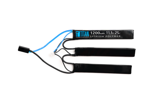 Titan 1200mAh 11.1v LiPo Triple Stick Tamiya