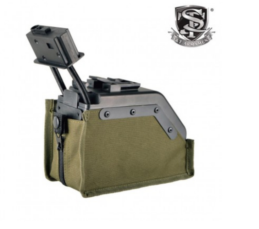 S&T 2000rds Auto-Winding Box Magazine for M249 Series
