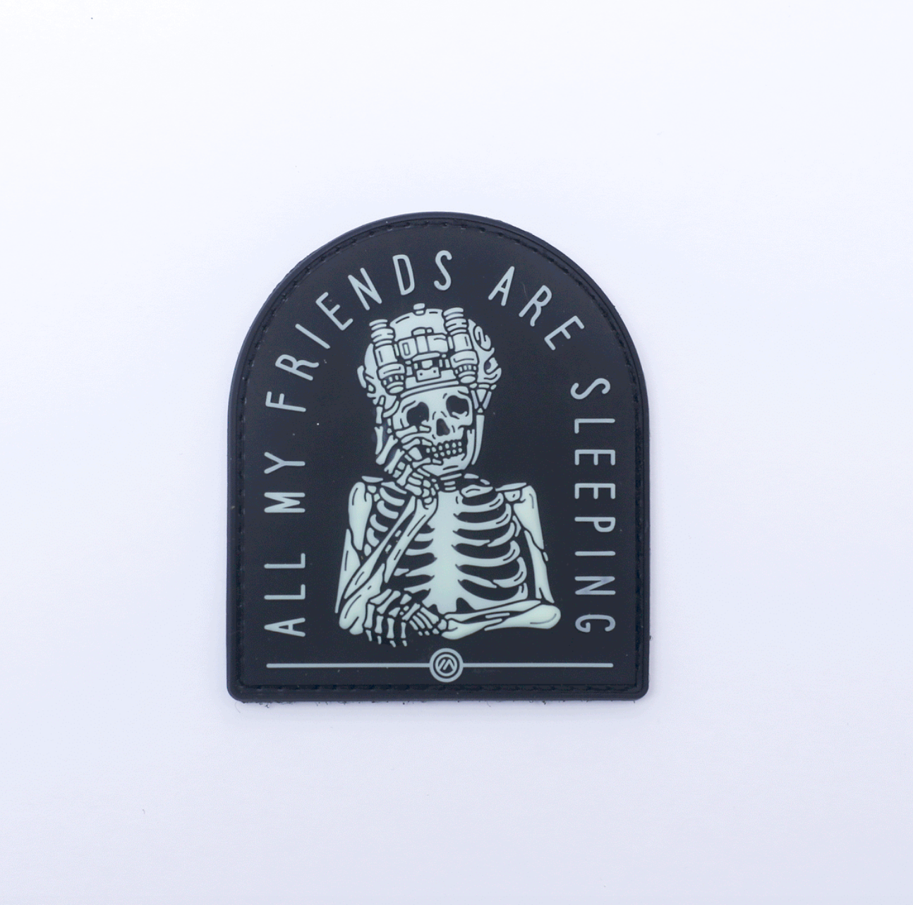 Projekt Monark All My Friends Are Sleeping Glow in the Dark Patch