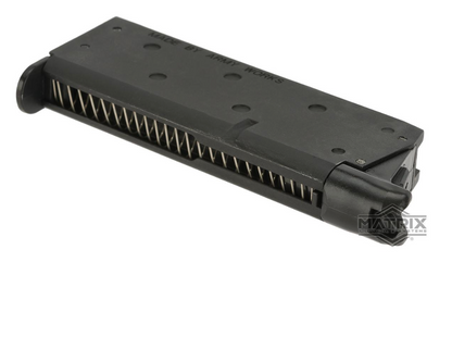Matrix 18rd Magazine for Marui-Spec Detonics .45 GBB - BLK