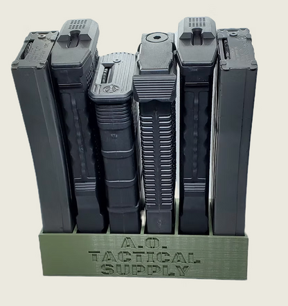 Display Stand - M4 Magazine Holder (x6) - AO