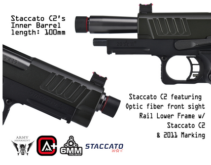 Army Armament Staccato C2 GBB (Plus Ver.)