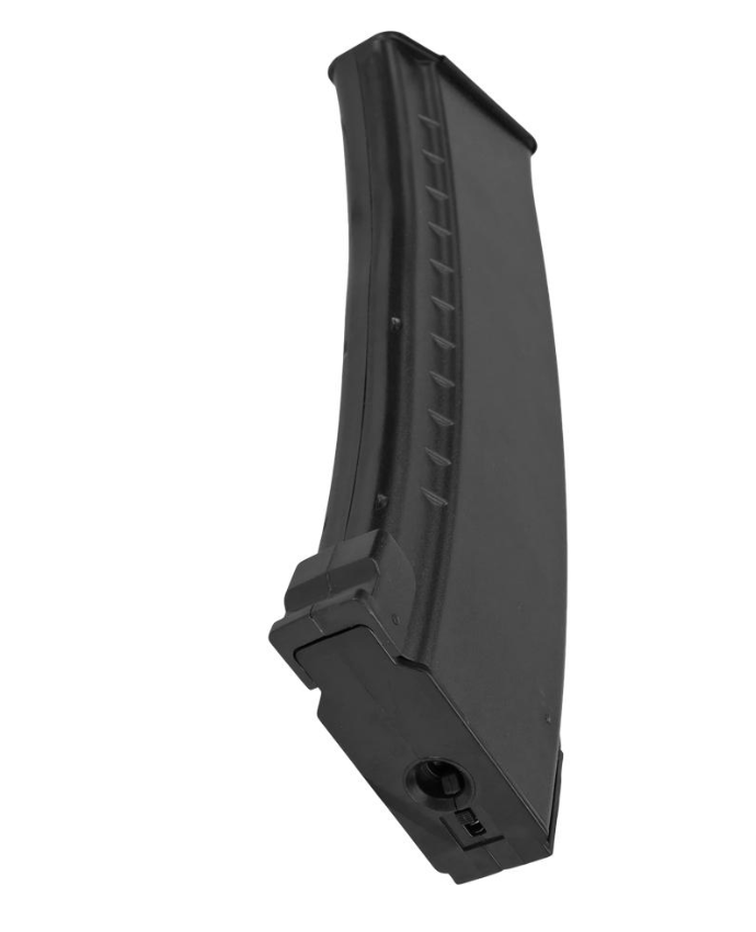 CYMA 140rd Polymer AK74-Style Mid-Cap AEG Magazine for AK - BLK