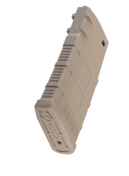 CYMA 110rd Polymer Mid-Cap AEG Magazine for SR-25 - Tan