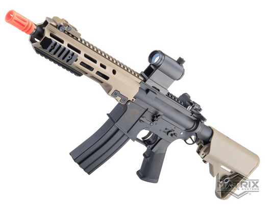 Matrix / S&T Sportsline M4 9.5" RIS AEG w/ G3 Micro-Switch Gearbox - FDE
