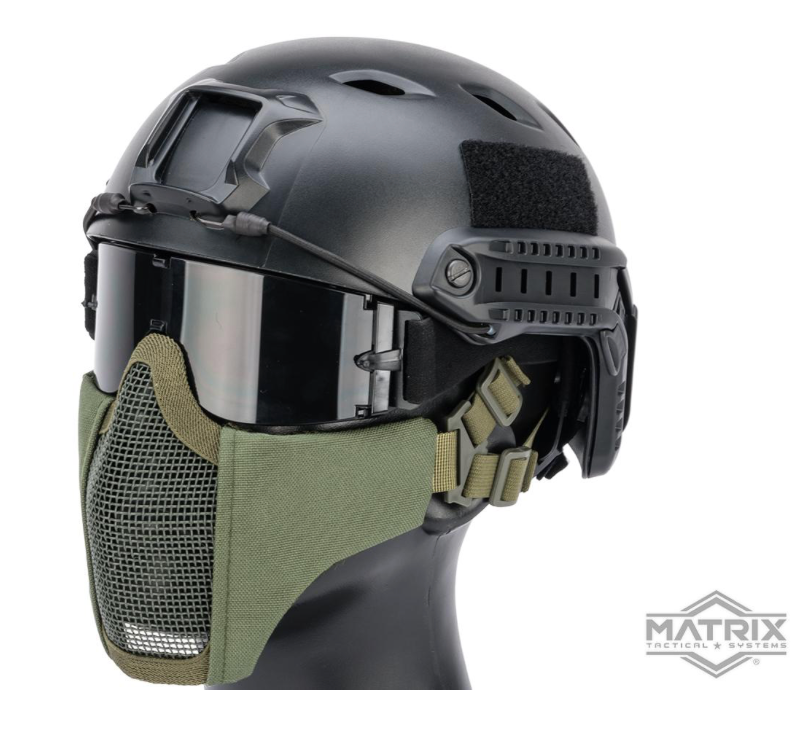 Matrix Low Profile Padded Lower Half Face Mask