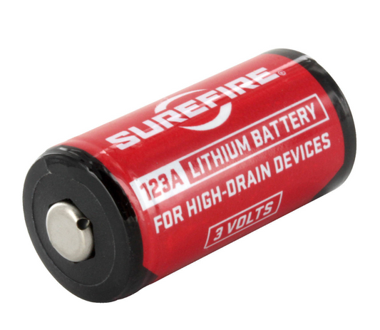 Surefire CR123A 3V Lithium Battery