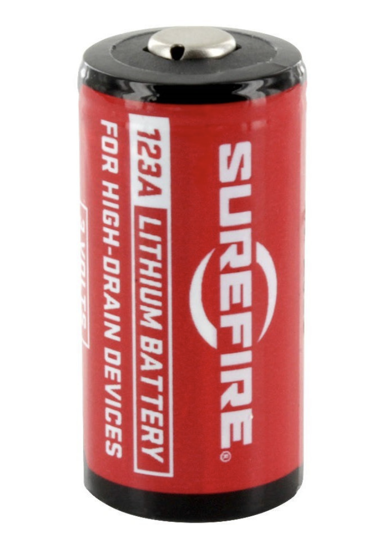 Surefire CR123A 3V Lithium Battery
