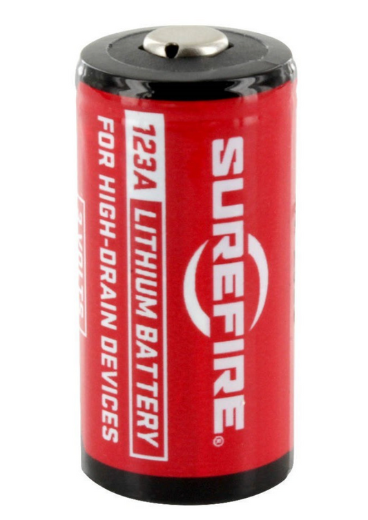 Surefire CR123A 3V Lithium Battery