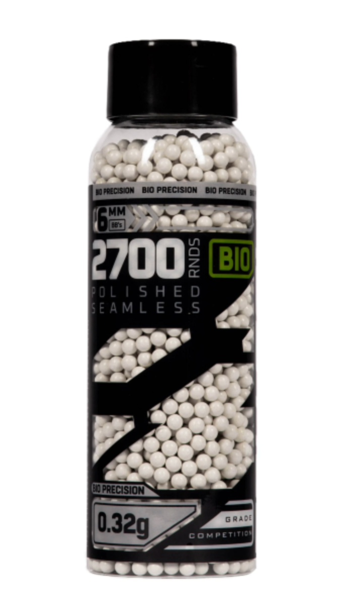 HK Army Hostile Precision Airsoft BIO BB 0.32G 2700ct White