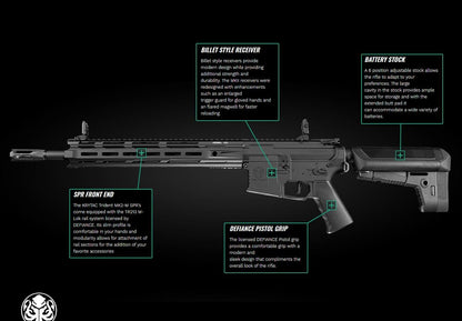Krytac Trident MKII-M SPR BLK - AEG