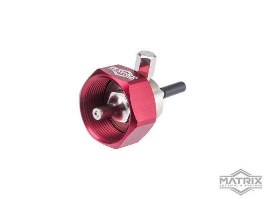 Matrix CNC Aluminum Propane Adapter w/ Integrated Silicone Port
