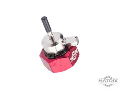 Matrix CNC Aluminum Propane Adapter w/ Integrated Silicone Port