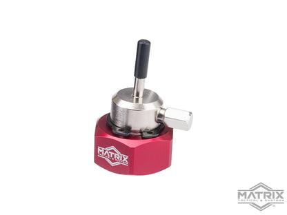 Matrix CNC Aluminum Propane Adapter w/ Integrated Silicone Port