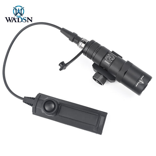 WADSN SF M300B Mini Scout Light w/Dual Function Tape Switch - BLK