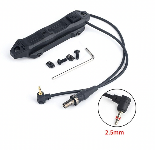 WADSN Augmented Dual Function Tape Switch w/Lock (SF & 2.5mm plug)