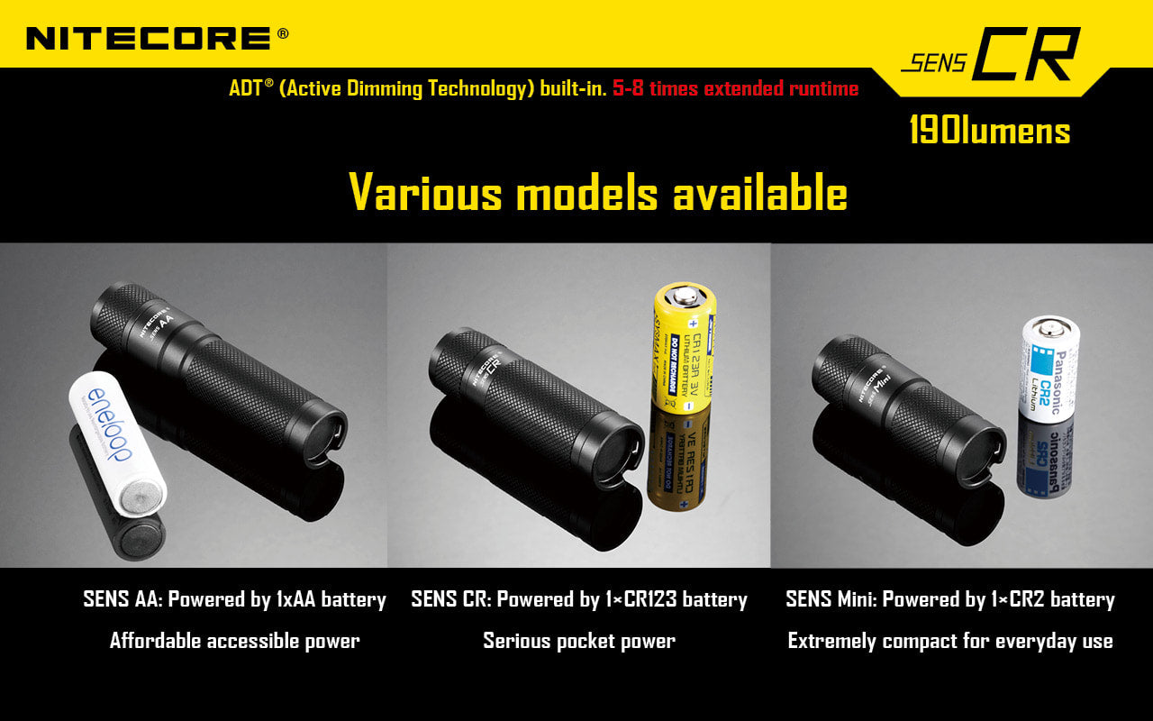 Nitecore Sens CR Flashlight