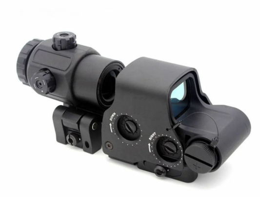WADSN Holographic Red/Green EXPS w/G43 Magnifier