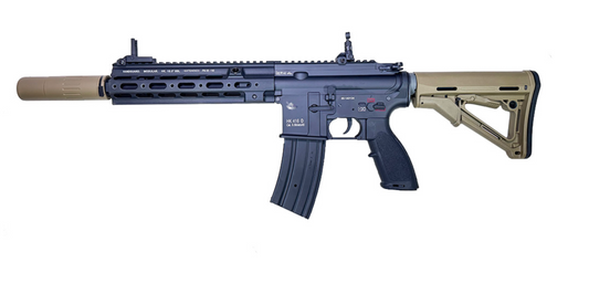 E&C 416 FRONTLINE MOD 3 AEG - BLK/FDE - (ETU VER.) - AEG