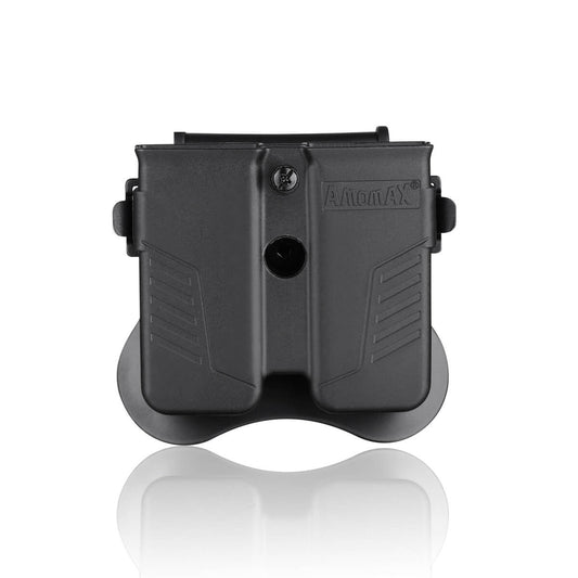Amomax Universal Double Mag Pouch - BLK