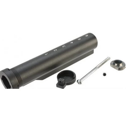 APS Metal Buffer Tube for M4 Retractable Stock (Color: Black)