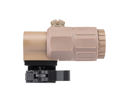 Element WY Series 3x Magnifier w/Flip to Side Mount - Tan