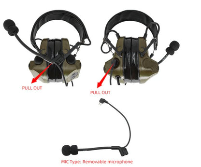 TAC-SKY C2 Tactical Headset - BLK