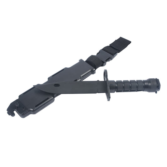 MP M9 Bayonet Plastic Toy Knife With Sheath Airsoft