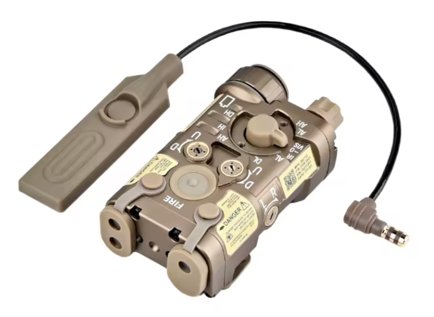 WADSN L3-NGAL Metal (Red Laser+IR Laser) Aluminum Version