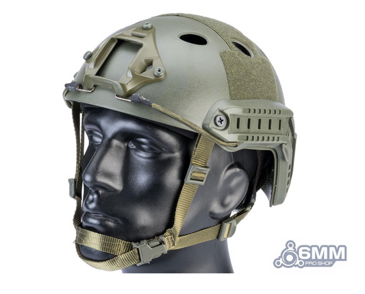 6mmProShop PJ Type Bump Helmet - XL Size - Green