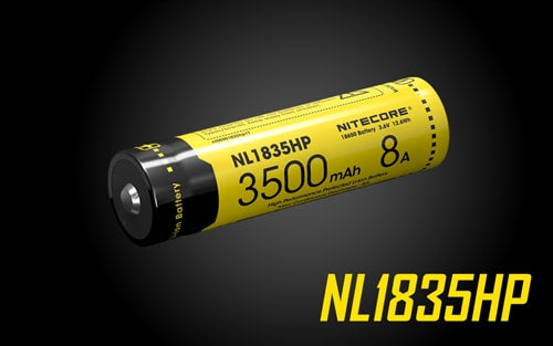 Nitecore High Performance Protected Li-Ion Battery - NL1835HP