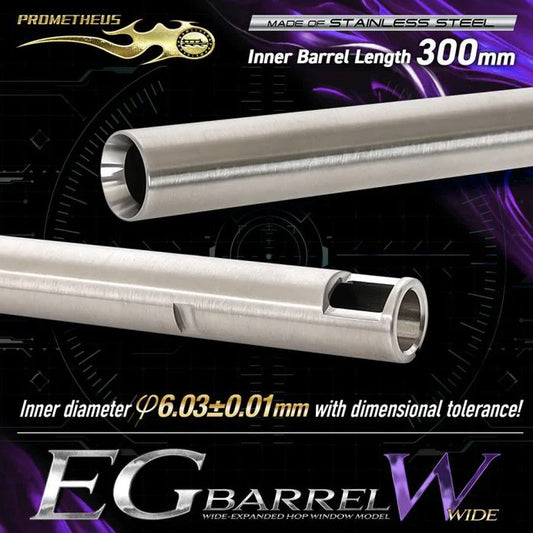 Prometheus 300mm 6.03mm EG Barrel - Wide Window
