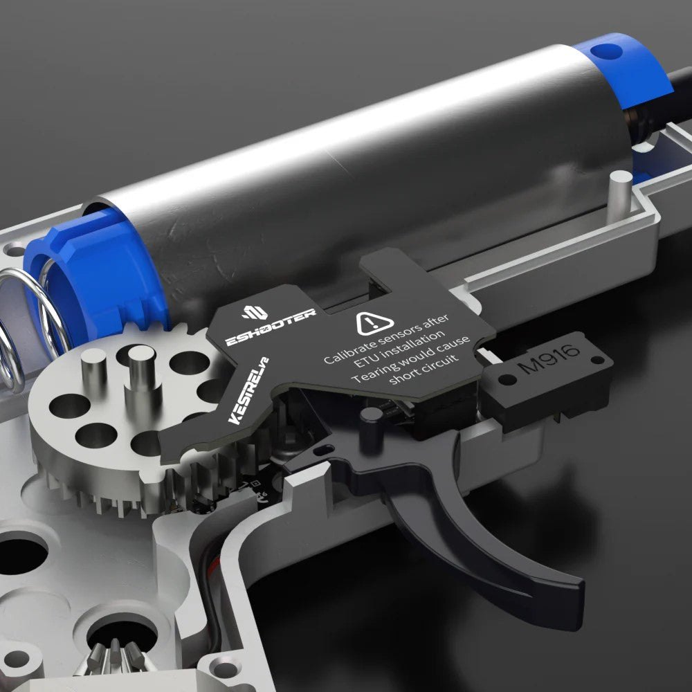 EShooter Kestrel V2 ETU for V2 Gearbox - Rear wired