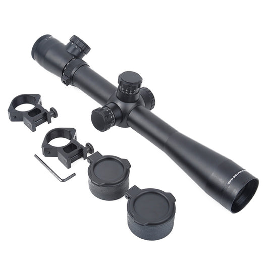 Aim-O 3.5-10x40 E-SF Red/Green Reticle - BLK