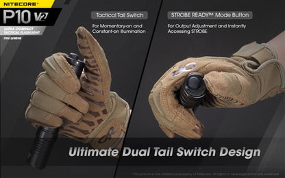 Nitecore P10 V2 Tactical LED Light