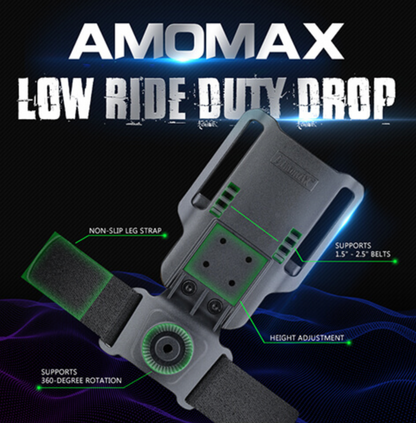 Amomax Low Ride Duty Drop - BLK