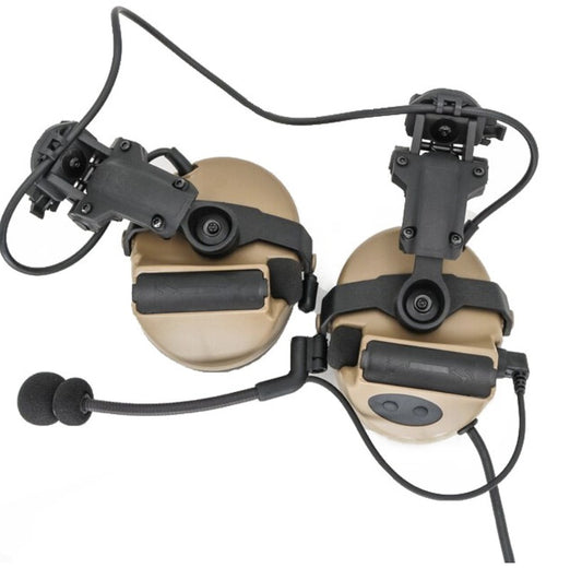 TAC-SKY Tactical COMTAC II Headset Helmet ARC Track Bracket Version - CB